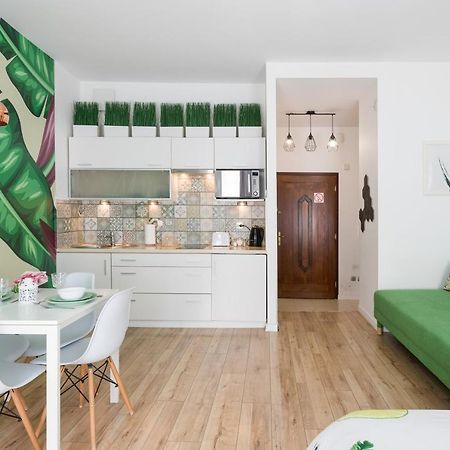 Cozy Modern Studio Green Apartment In Old Town Krakau Exterior foto