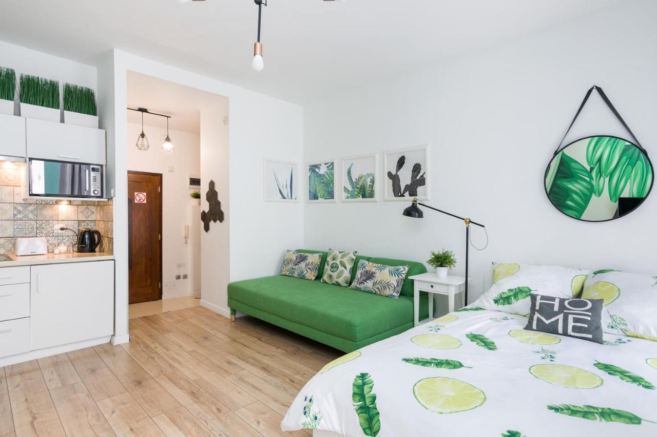 Cozy Modern Studio Green Apartment In Old Town Krakau Exterior foto