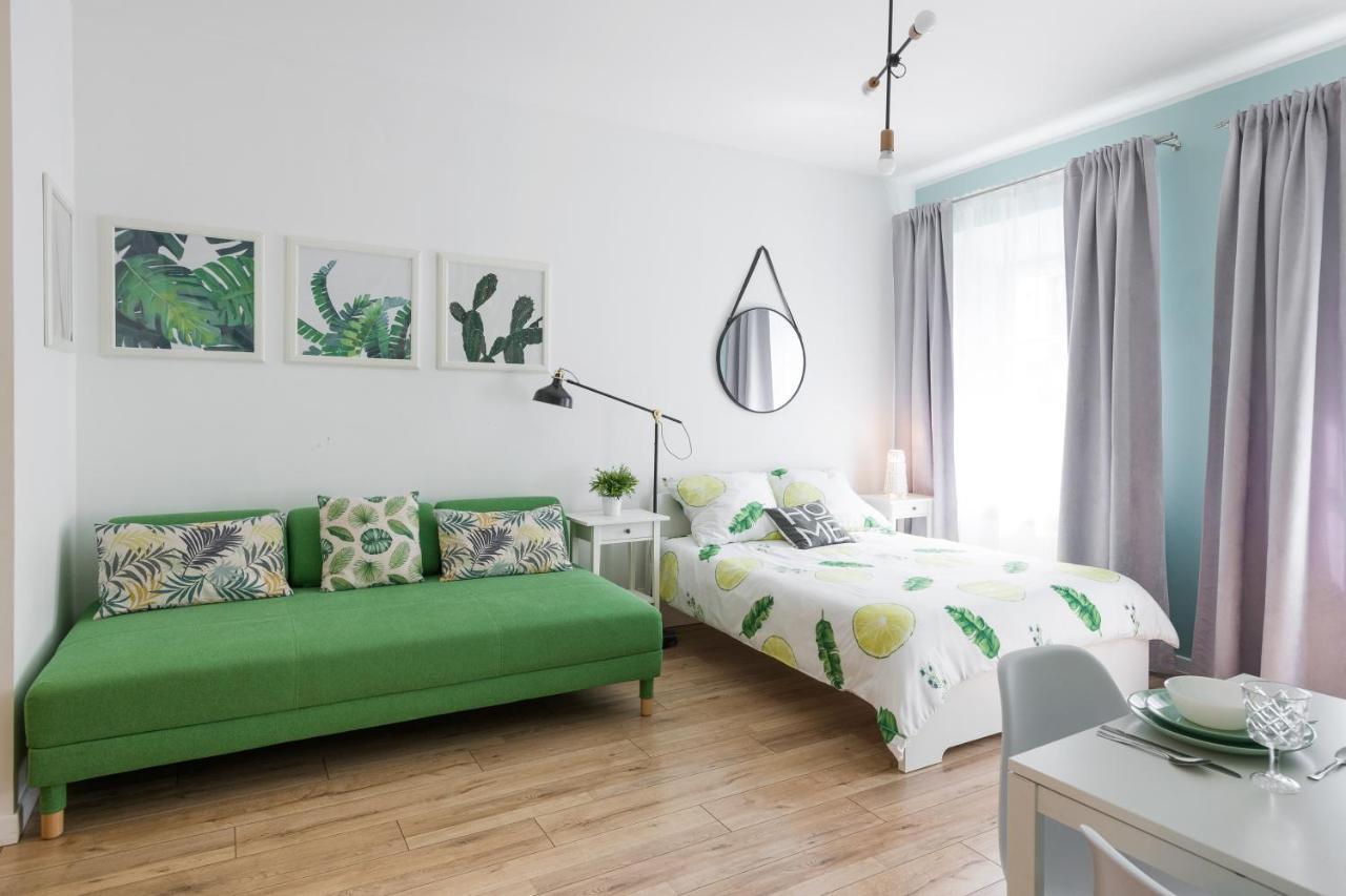 Cozy Modern Studio Green Apartment In Old Town Krakau Exterior foto